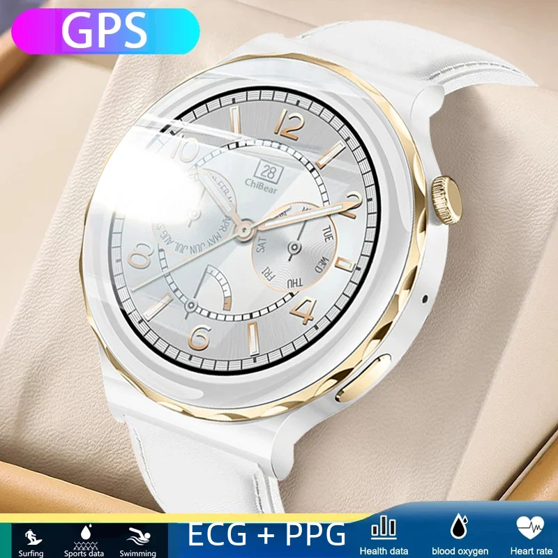 

Women Smart Watch 2024 Ceramic Material Smartwatch Bluetooth Calls Watches Men Women Sports Fitness Bracelet Custom Watches Face