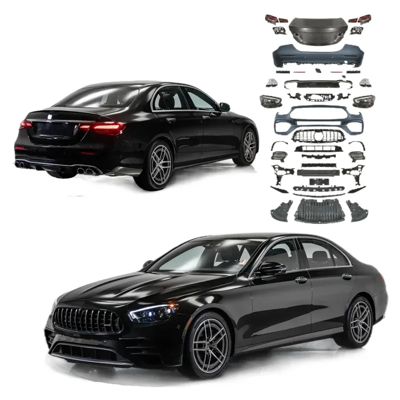 

Bodykit для W213 E-Class 2016-2020 для W213 2023+ E63, внешняя модификация, бампер, задний фонарь Plug and Play