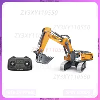 YIGONG Excavator RC 2025 1:50 Scale Remote Control Engineering Vehicle Toy Model with Foot Track Pusher Feature for Kids Gift