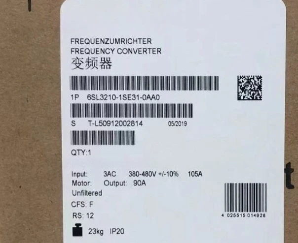 Brand New  High-Quality  6SL3210-1PE31-8AL0 6SL3210-1SE31-0AA0 6SL3210-1PE32-1UL0 6SL3210-1SE31-8UA0 Fast Delivery