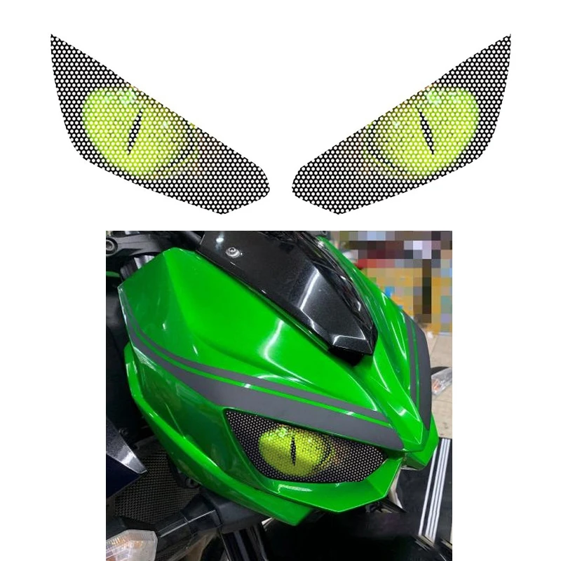 Motorcycle Headlight Protection Sticker Headlights Eye Body Sticker For Z1000 Z 1000 2014 - 2016 D