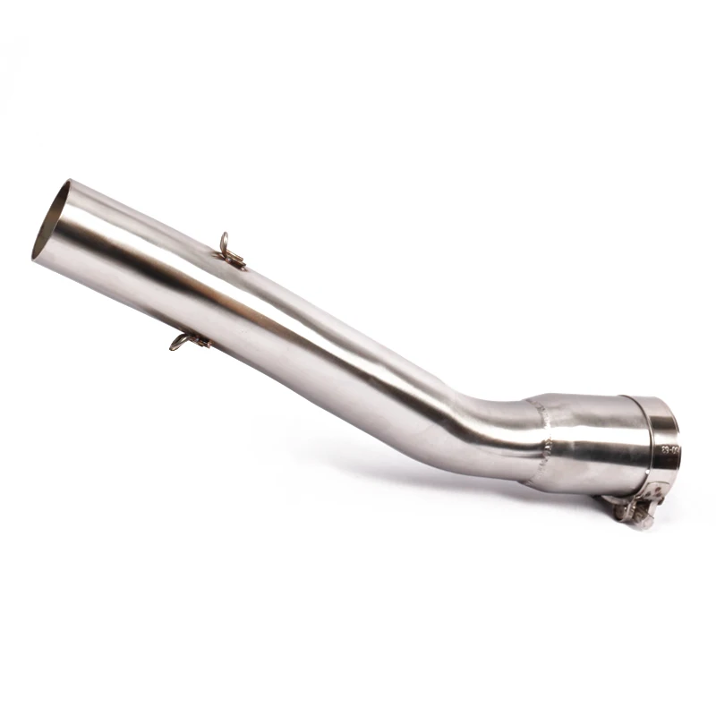 Slip On Motorcycle Exhaust Escape Moto Muffler Modify 51mm Middle Link Pipe For YAMAHA R1 YZF-R1 1998 1999 2000 2001 2002 2003 view 3