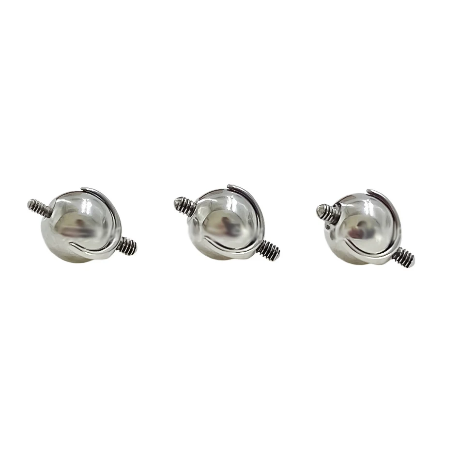 1Pc 16G/14G 4/5mm Industrial B - Body Jewelry Replacement Ball ulasan dan harga
