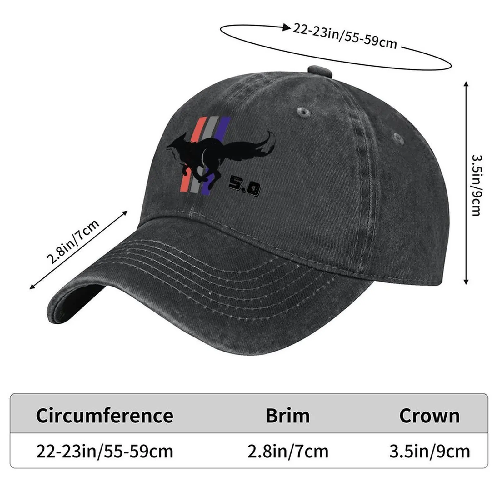 Fox Body 5.0 Baseball Cap beach hat Sunhat Winter hat sun hat Mens Tennis Women's