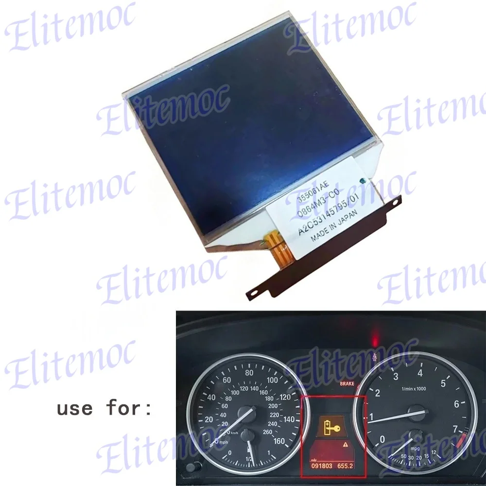 

LCD Display for BMW E60 E61 E63 E64 E70 Instrument Cluster Dashboard Repair Parts 355061AE