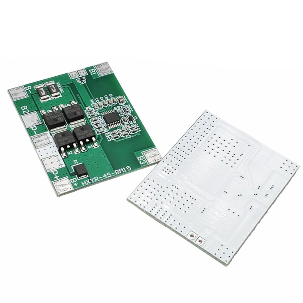 BMS 4S 12.8V 14.4V 16.8V Lifepo4 li-ion Lipo scheda di protezione della batteria al litio 18650 14A limite 20A PCB 4 celle PCM 3.2V 3.7V