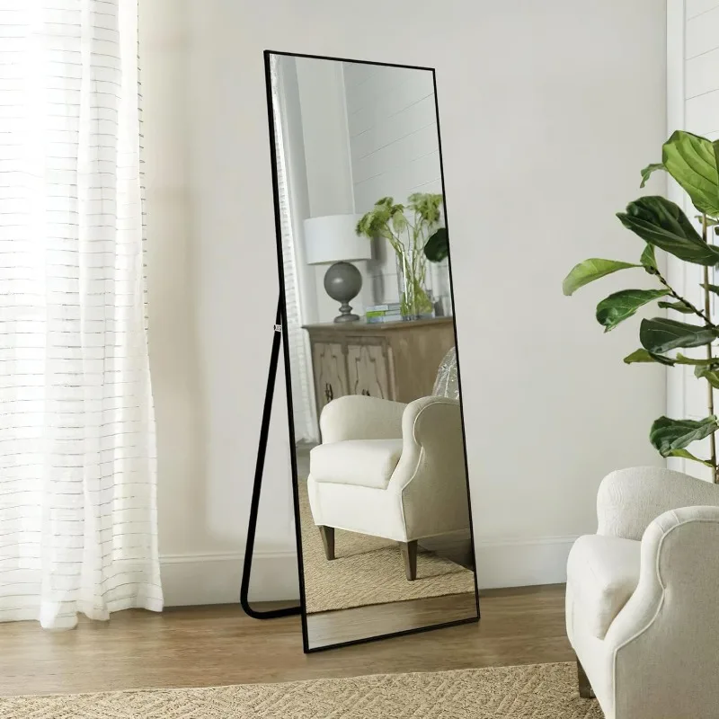 59x16 Inch Aluminum Alloy Frame Large Wall Mirror, Vanity Mirror, Bedroom Mirror, Dressing , Living Room