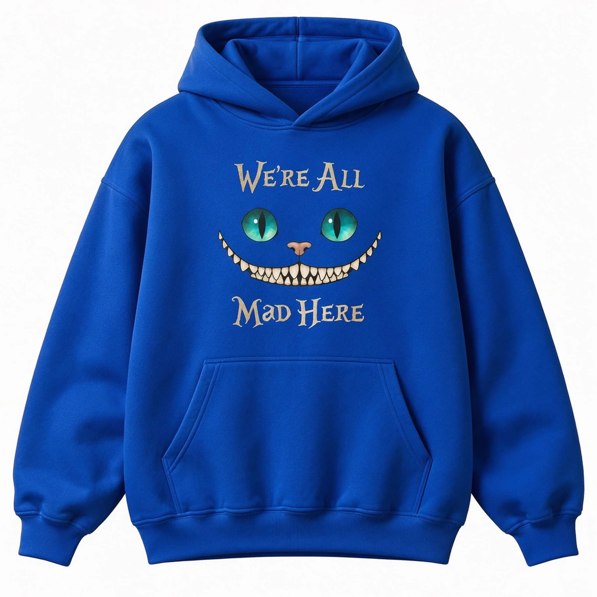 Alice im Wunderland Cheshire-Katze Herbst Winter Verrückter Herren-Hoodie Damen-Sweatshirt Pullover Top Kinder Baumwolle Kinder-Baumwoll-Hoodie – Detail 12