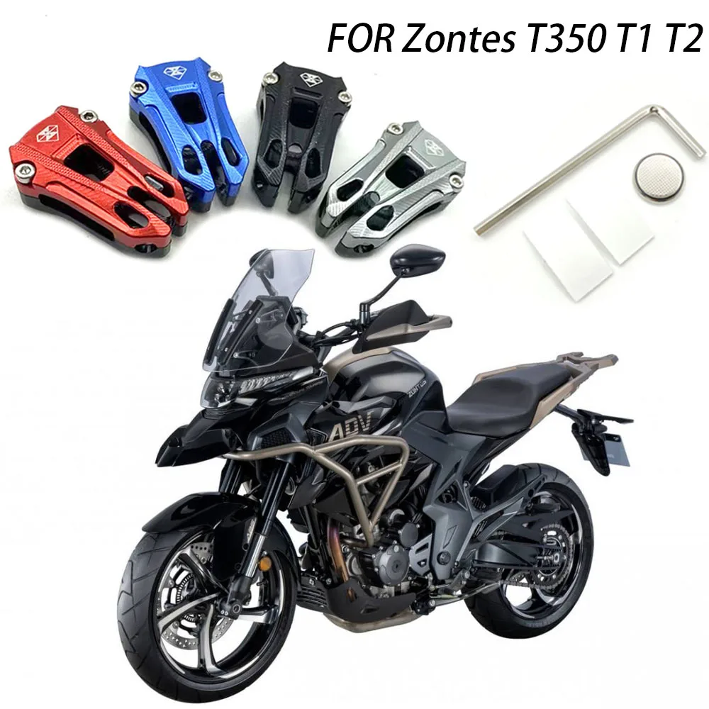 For Zontes T350 350T 350T1 350T2 350 T1 T2 155U1 Motorcycle Induction Retrofit Remote Control Protection Decorative Cover