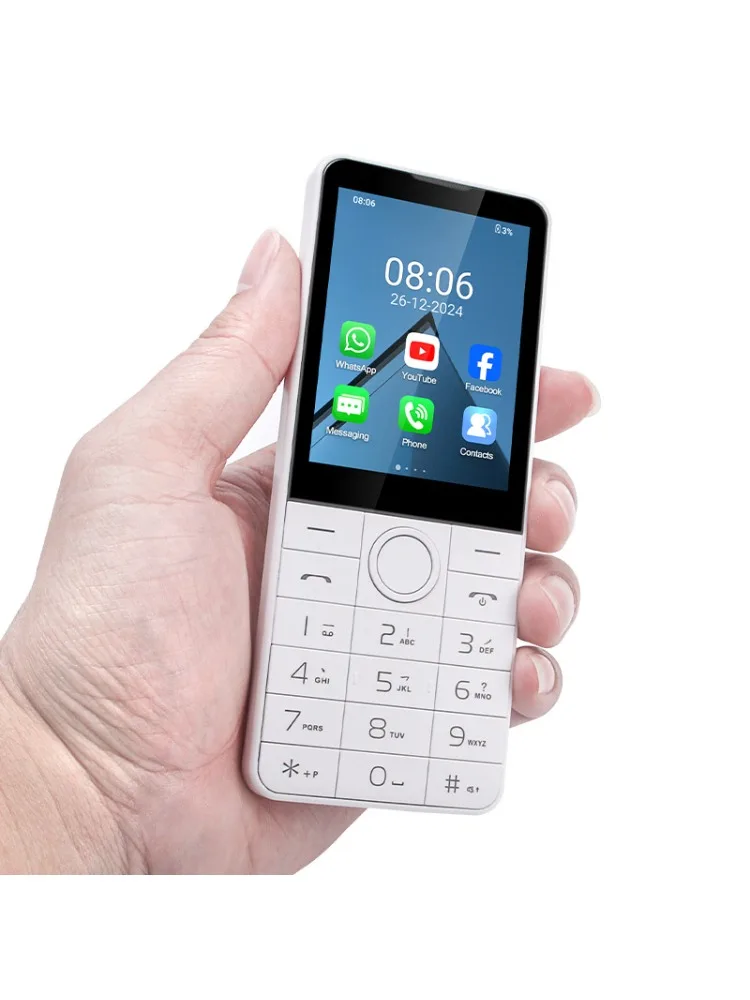 DOOV R77 4G Inteligentny Telefon Komórkowy z Klawiaturą Dotykową Android Bez Kamery 3GB+32GB Możliwość Dodania Kartki Pamięci 64GB Bateria 2100mAh Ekran 2.8“ Smartphone z Klawiaturą — zdjęcie produktu 7