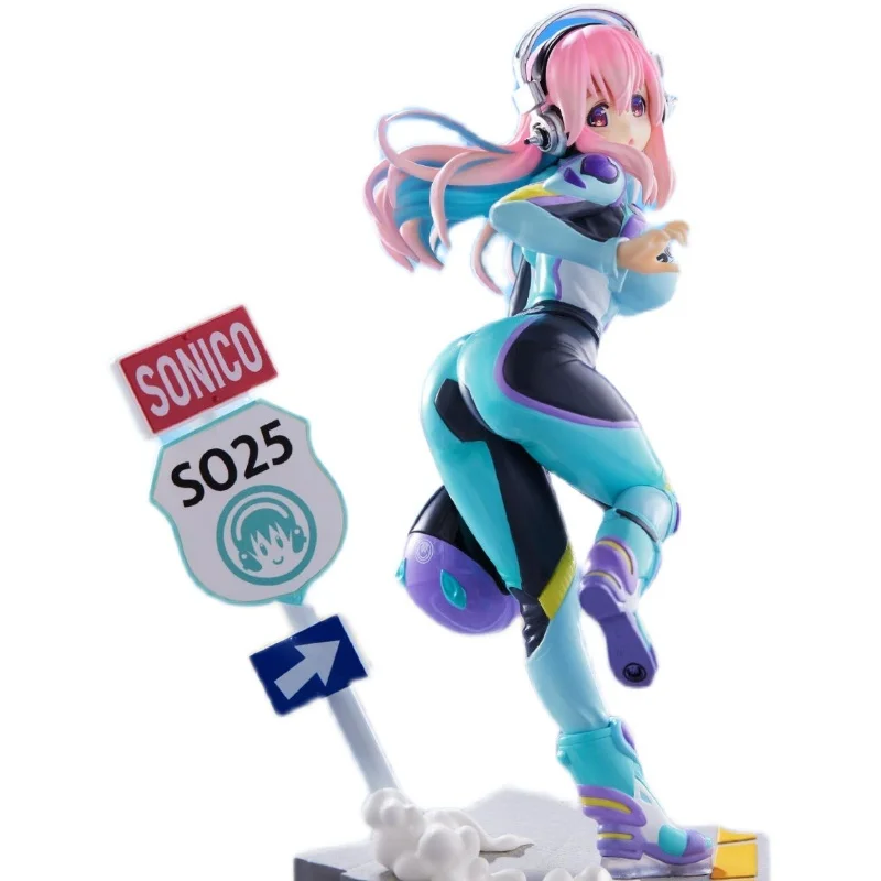 

Furyu Original TENITOL SUPER SONICO Anime Action Figure Toys For Boys Girls Kids Children Birthday Gifts Collectible Model