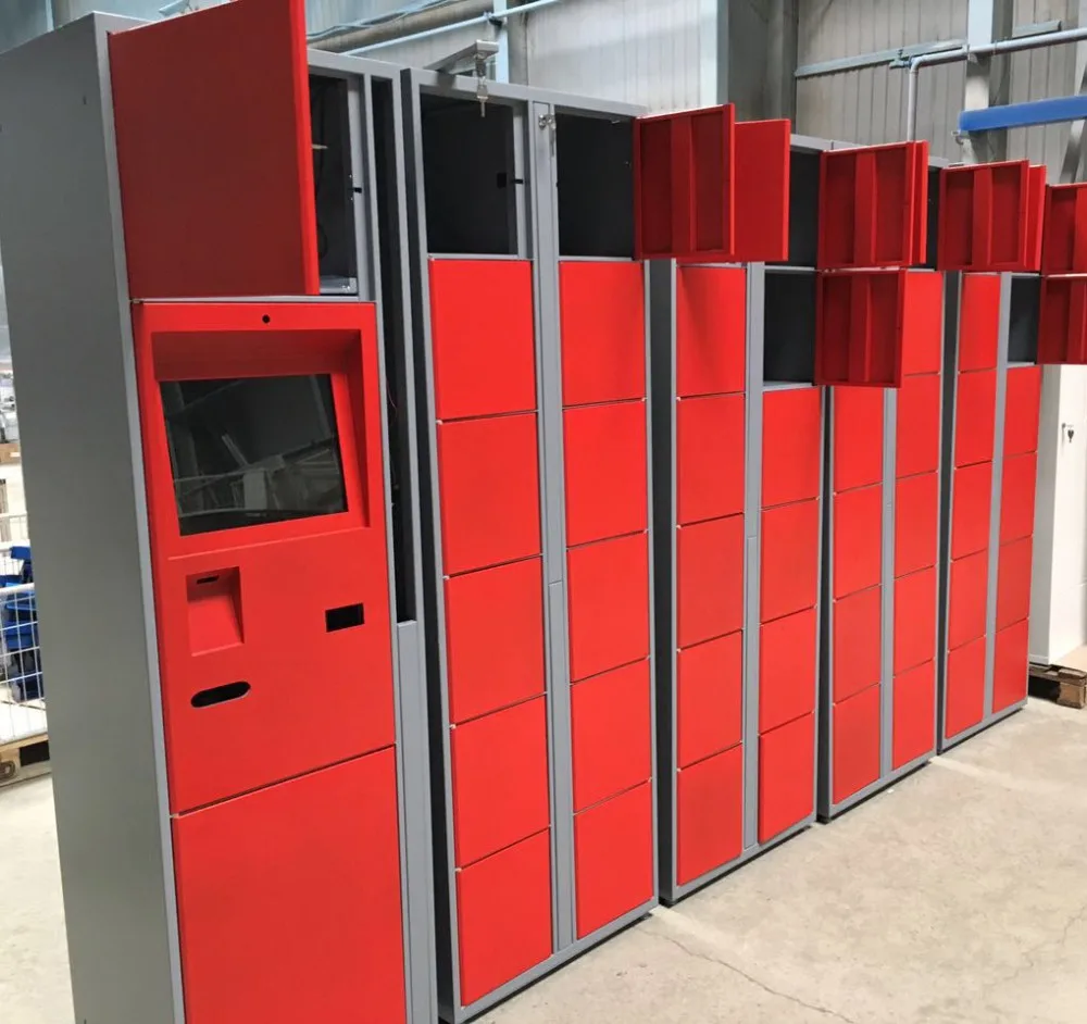 Staff Office Small Locker Self-service Pickup Logistics Parcel Delivery Steel Smart Locker