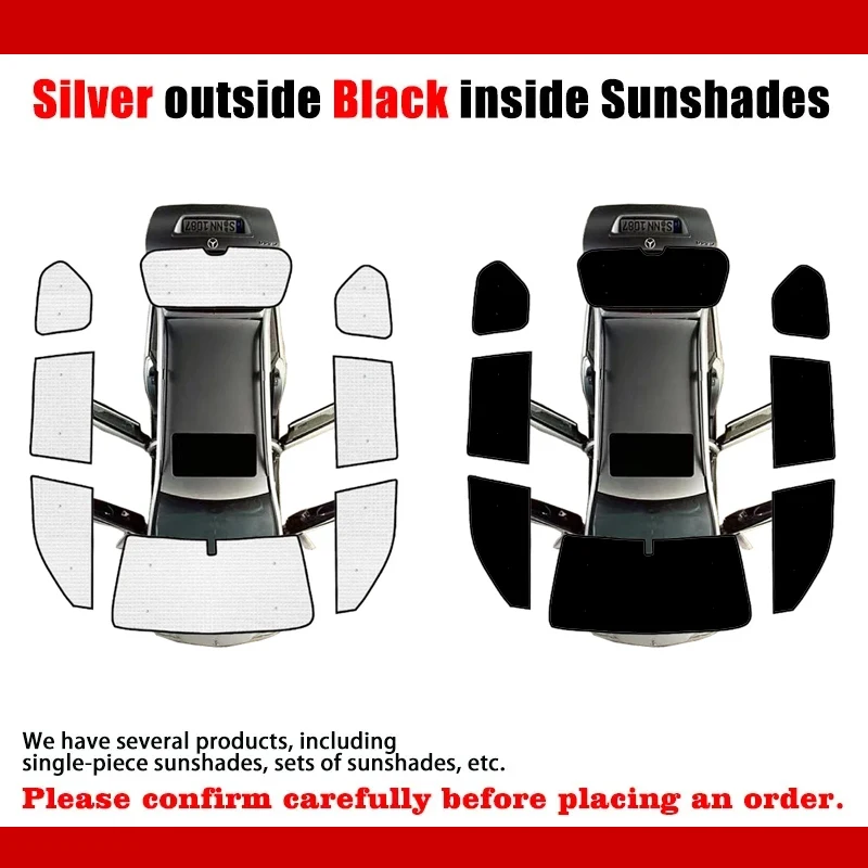 For Toyota Land Cruiser Prado 150 Accessories J150 2010~2023 LC150 FJ150 Car Window Visor Windshield Sun Coverage Covers Anti-UV