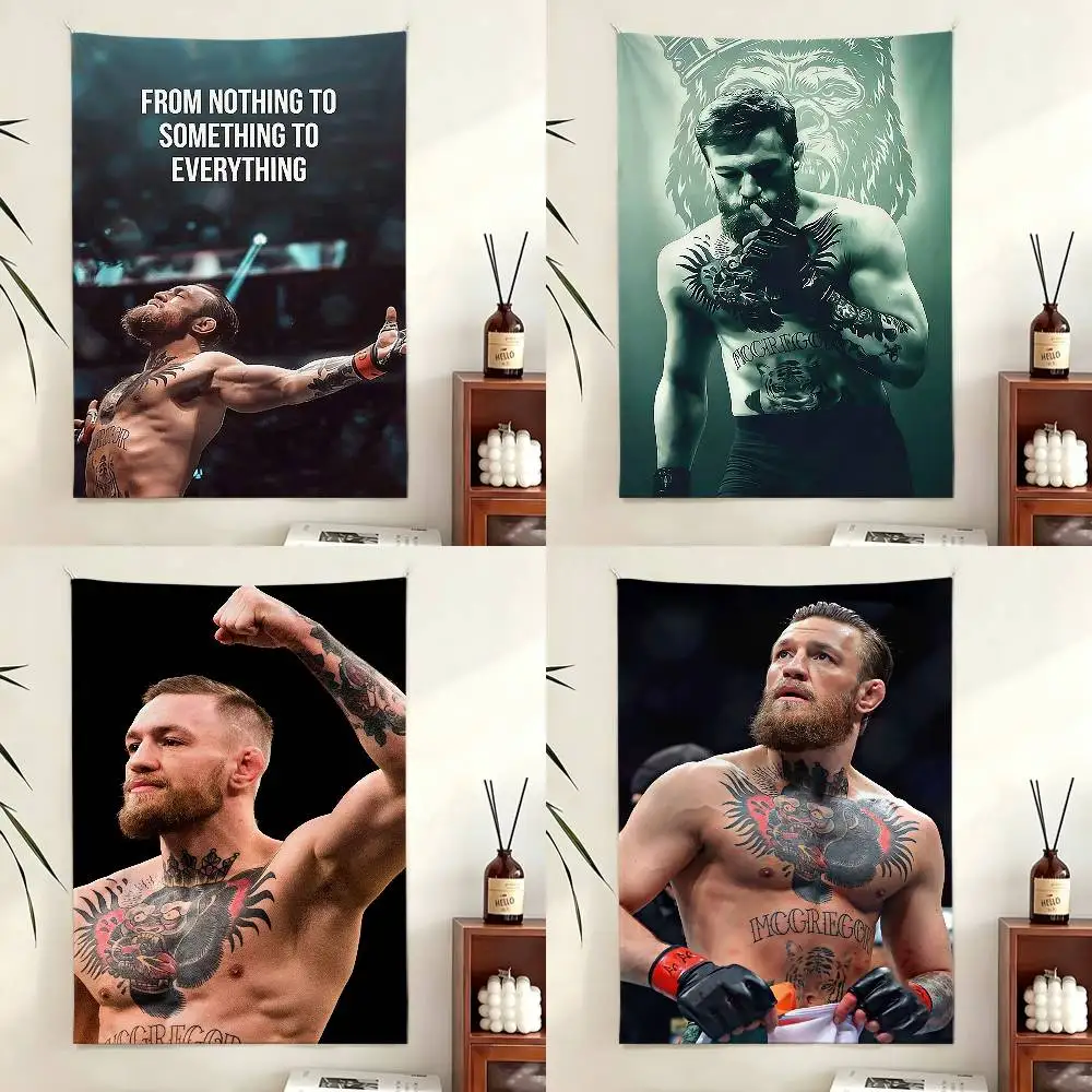 

Boxing C-CONOR M-McGregor Flags Wall Hanging Tapestry Outdoor Garage Room Decorative flag Background Blanket