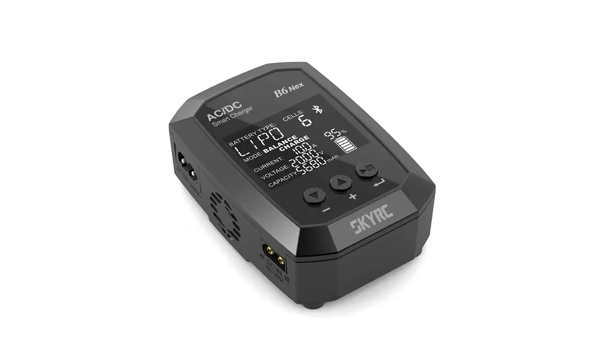 For SKYRC B6NEX 200W Smart Charger Bluetooth App Control AC DC Drone Battery Charger Industrial RC