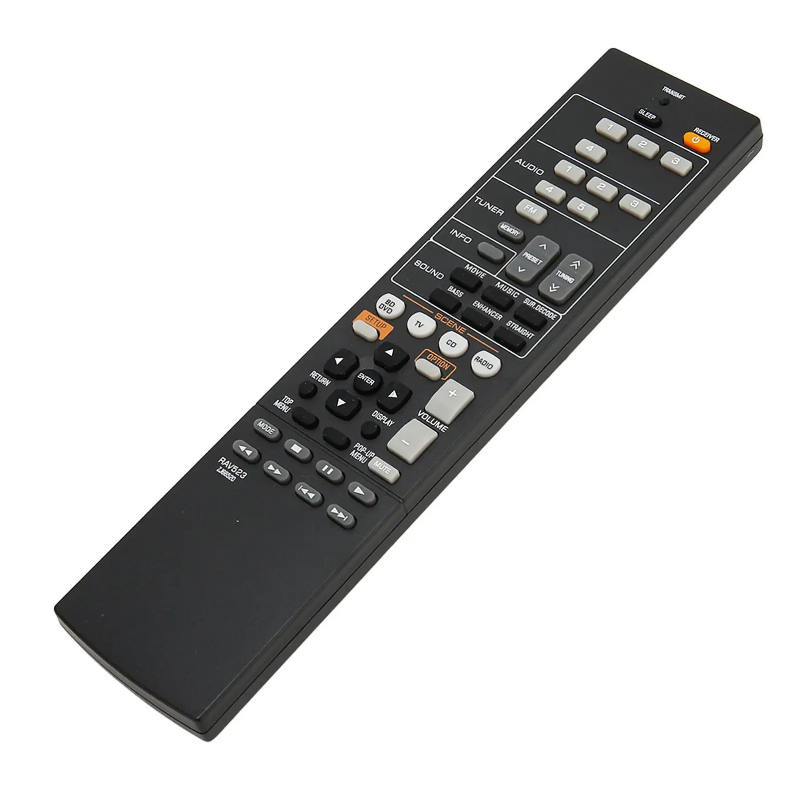 RAV523 ZJ66520 AV Receiver Remote for rx V571, HTR 3065/3066/2067, for rx V377, YHT1810, for rx V377B