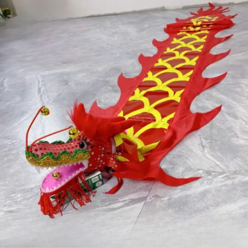 2/3M Kids Dragon Dance Ribbon Props Costume Child Outdoor Sports Fitness  Square Halloween Carnival Funny   Activities