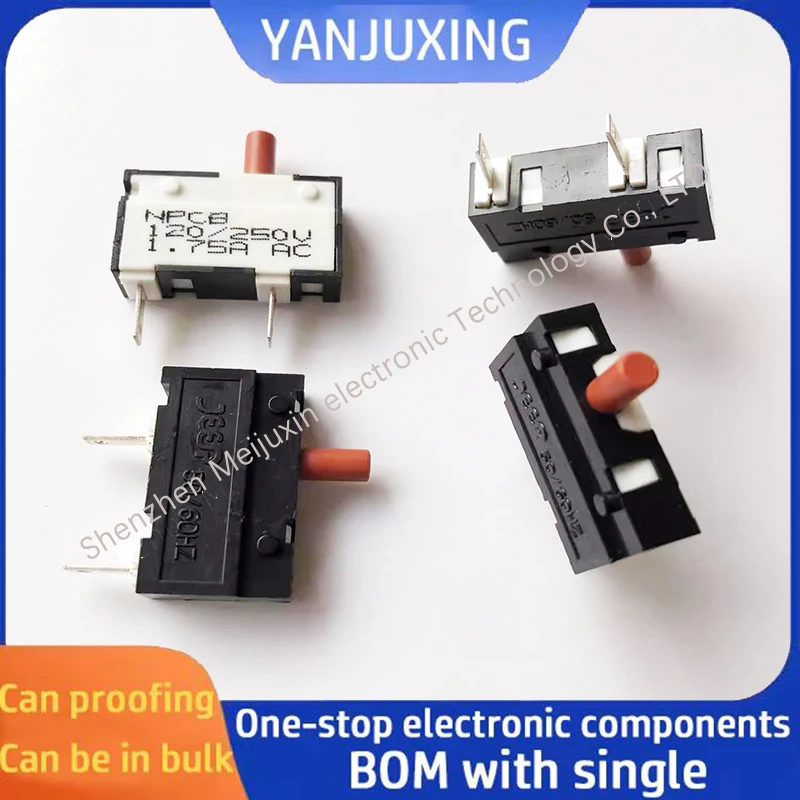 1~5pcs/lot Small overload overcurrent small current protection switch 1.75A 120/250VAC