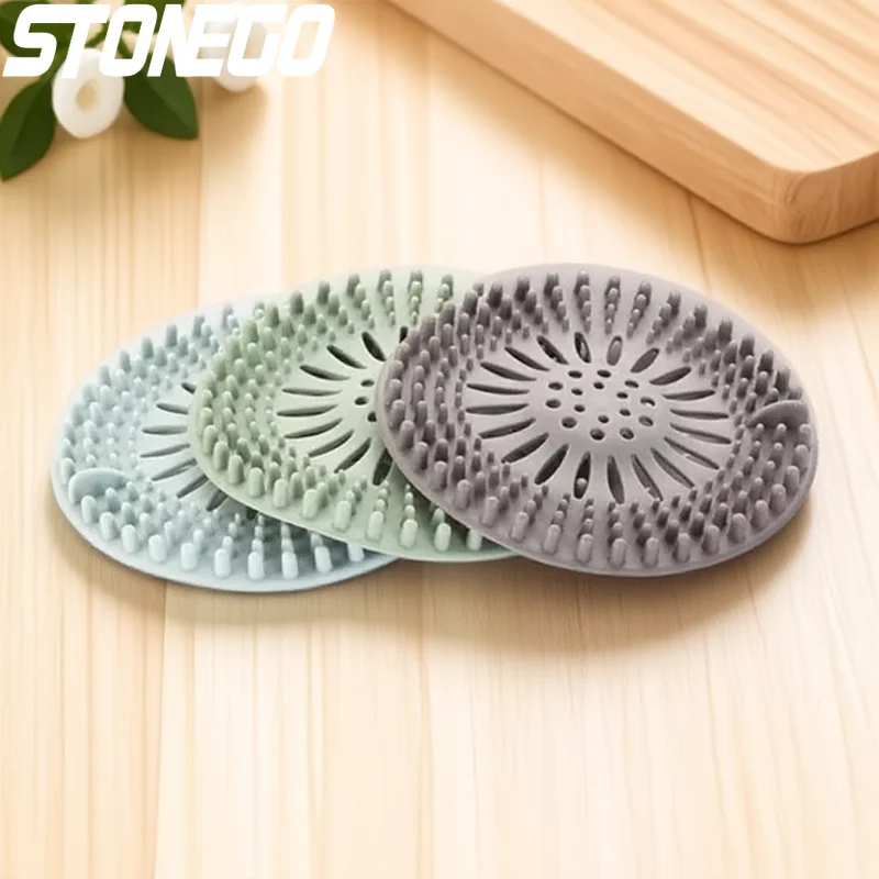 

Multifunction Bathroom Washbasin Drain Hair Catcher Round Bath Stopper Sink Filter Kitchen Accessory 1PC