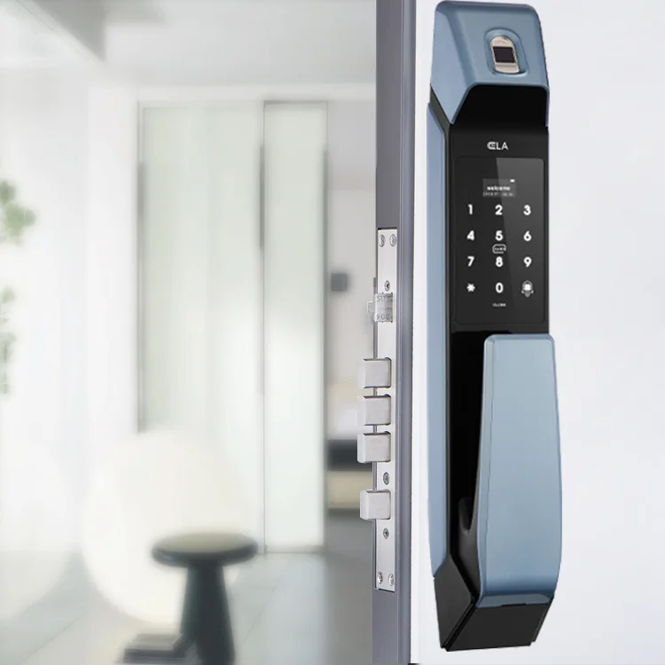 Factory direct sales Fingerprint swipe card control Keyless security fingerprint password smart door lock