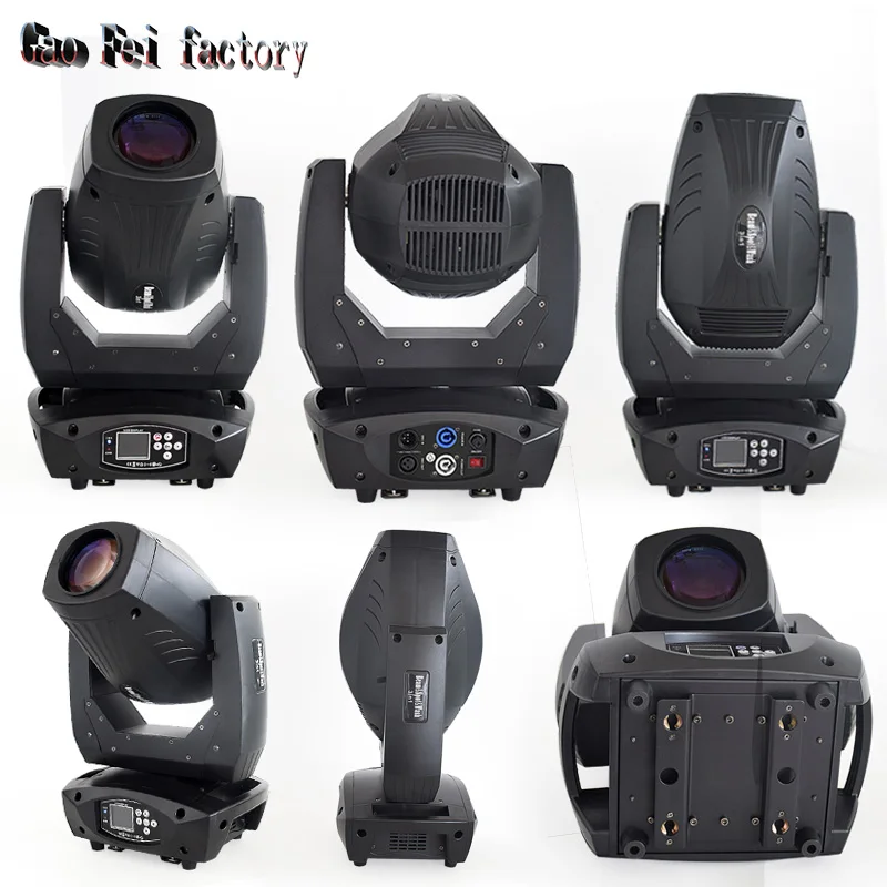 Led 200W 3in1 Moving Head Light Beam Spot Wash Effect 4-face Prism Rotating For DJ Stage Nightclub Lighting