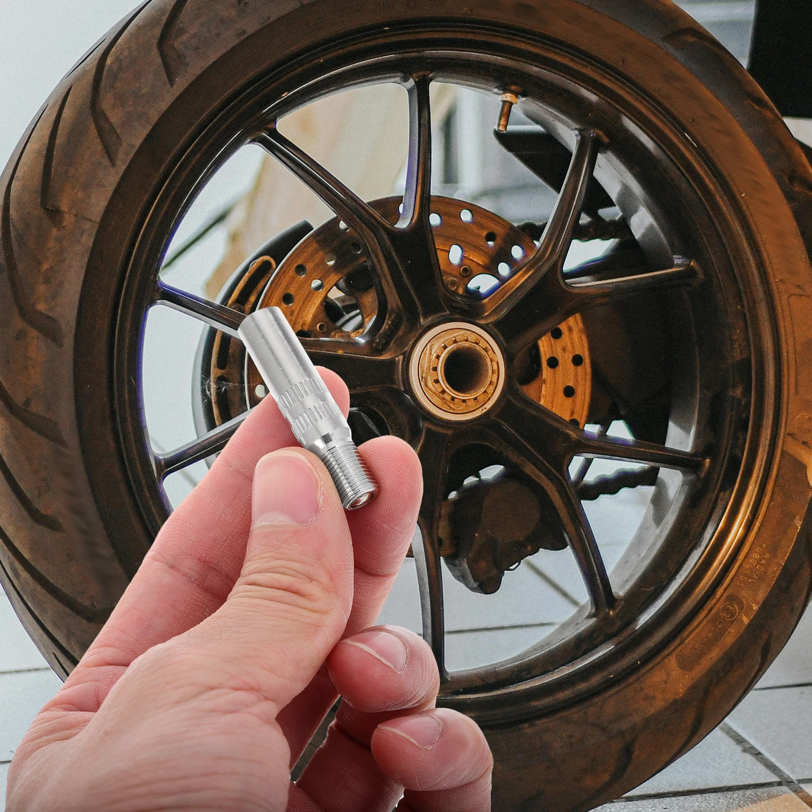 

19Mm Copper Air Valve Extension Cap Durable Metal Tire Valve Stem Cover Universal Fit For Car Bikes Motorcycles Trucks