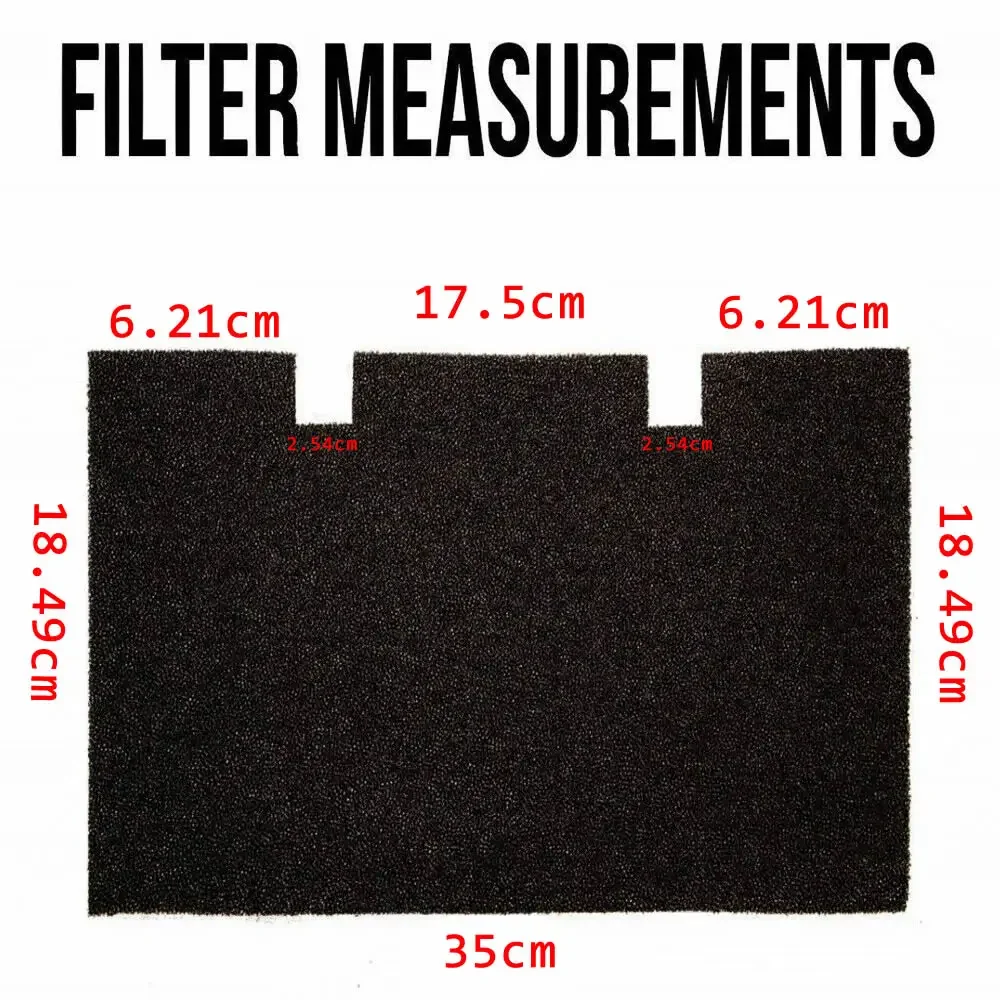 2PCS Air Conditioner Filters Pads Replacement for Dometic Duo Therm-Compatible RV A/C 3313107.103/3105012.003