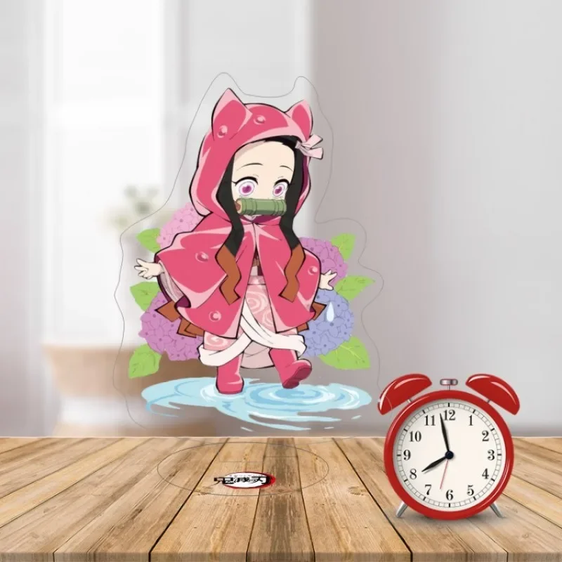 شخصيات حركة أنيمي قاتل الشيطان ، تانجيرو ، نيزوكو ، نسخة ميتسوري كيو ، حامل أكريليك ، ألعاب نموذجية ، دمية ، ديكور مكتبي ، هدايا تجميع