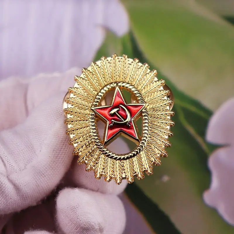 Soviet Cap Badge Replica Metal Seal Collection Commemorative Badge- History & Collectibles