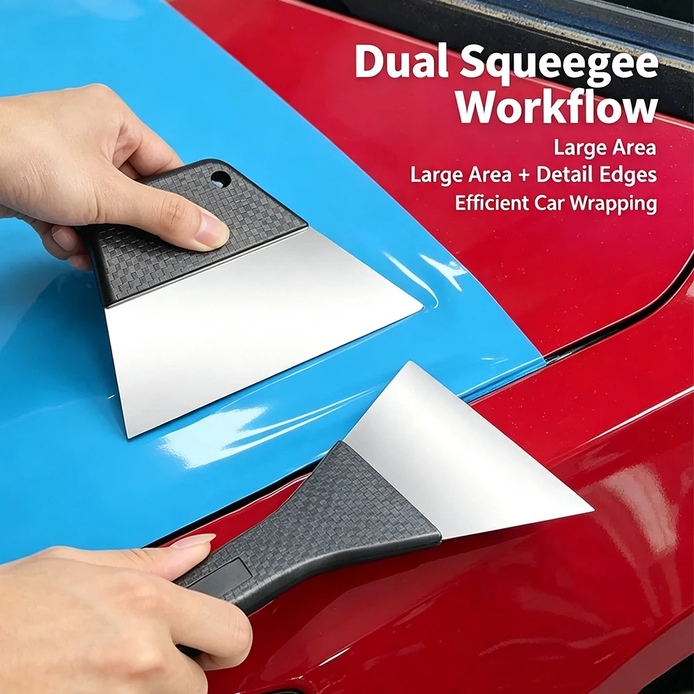 Screen Printing Squeegee - Скребок для тонировки окон из нержавеющей