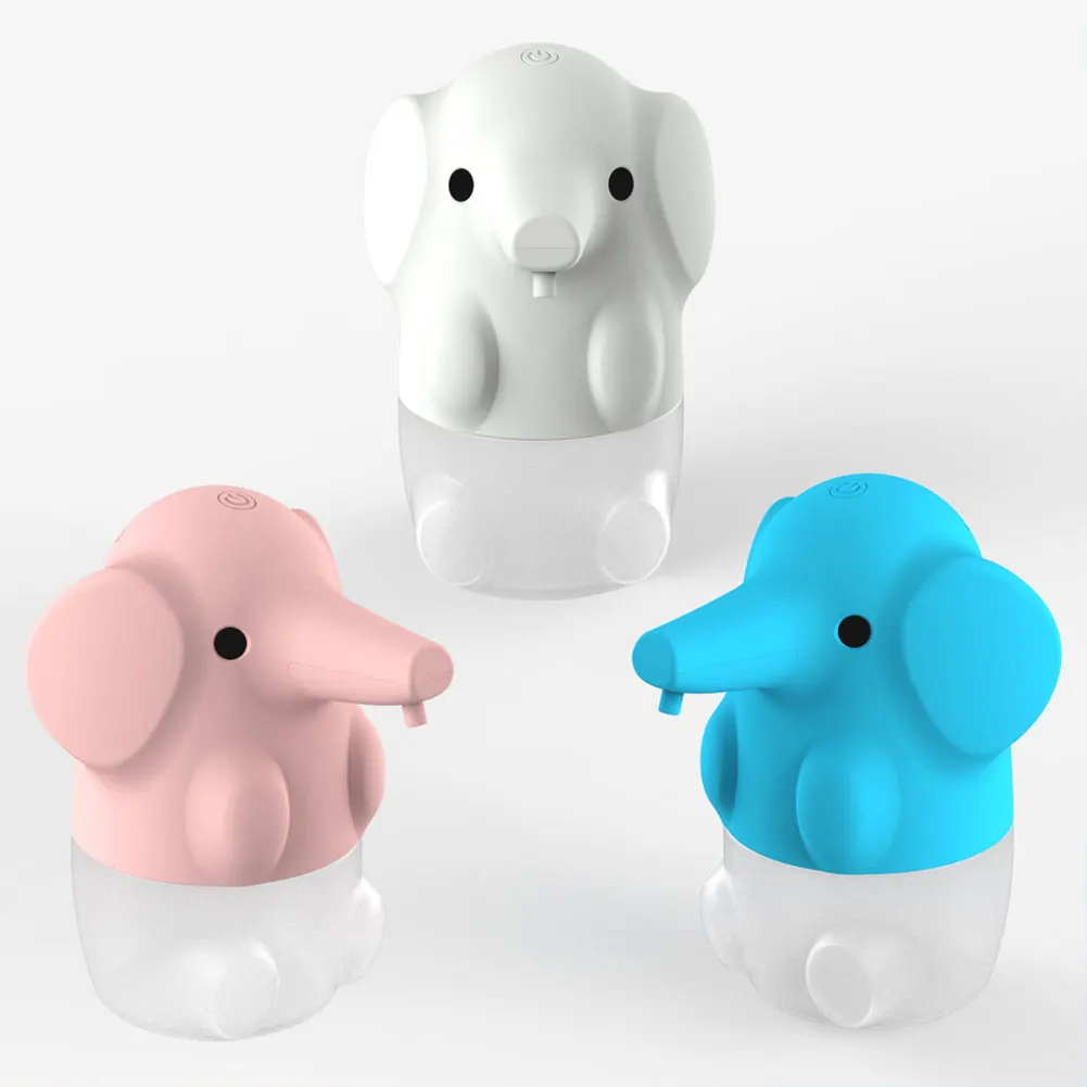 

Cute Elephant Automatic Foaming Soap Dispenser Touchless Hand Soap Dispenser Hands Free Auto Soap Dispenser for Bathroom Kitchen