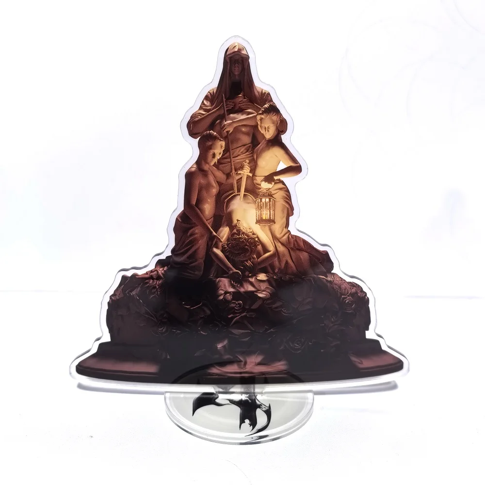 HOT RE4 Resident Evil 4 Evil Castle 4 Reset version of the game surrounding acrylic wholesale display Model Christmas Gift key c