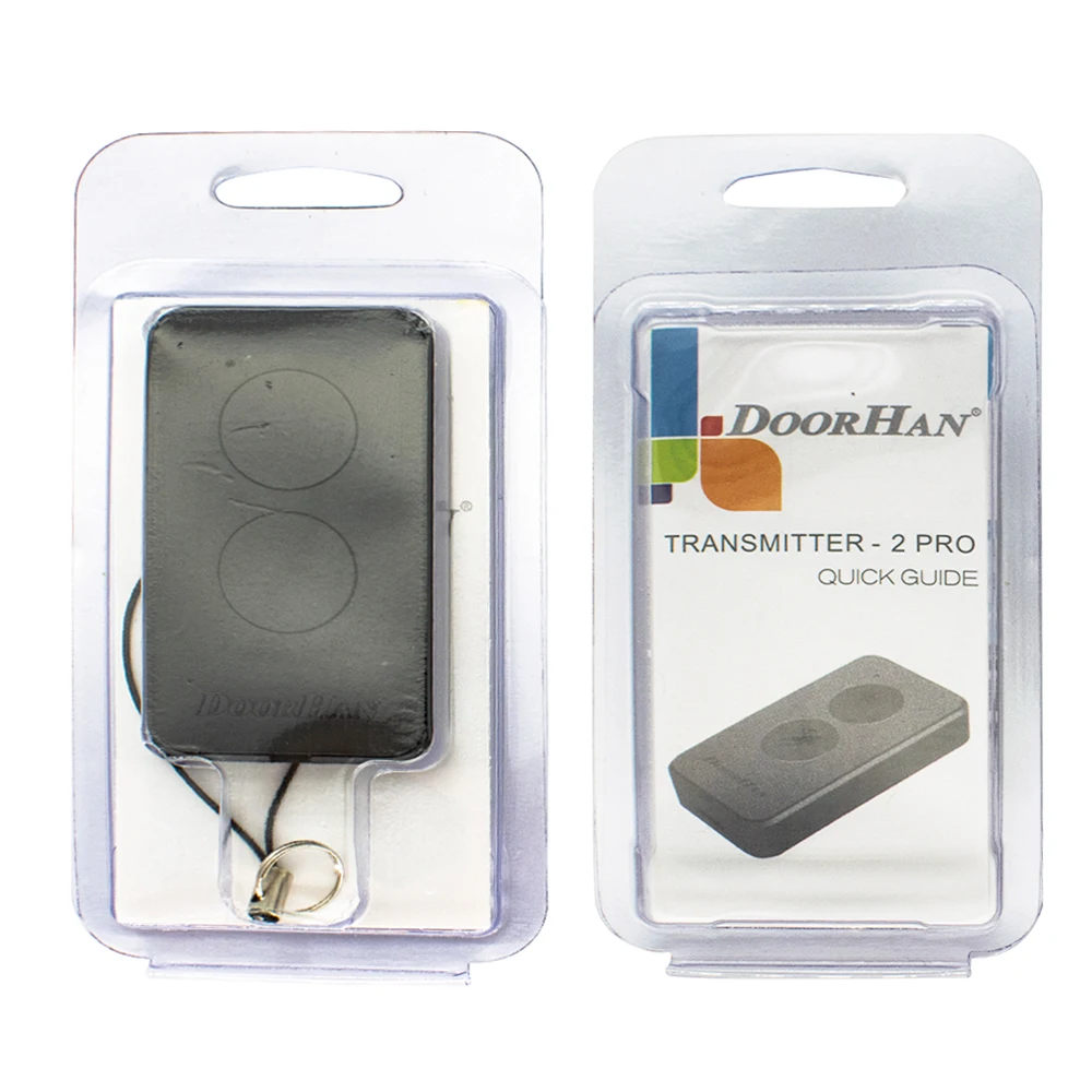 3pcs DOORHAN TRANSMITTER 2 4 PRO Garage Remote Control Gate Keyfob 433MHz Rolling Code