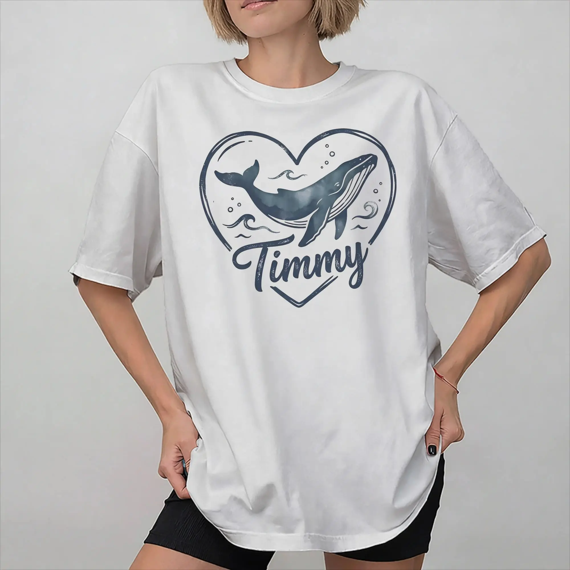 Timmy Hope Whale of Light buckelwal New Arrival T Shirt for Men Women  Cotton  Tee Shirt Clothes