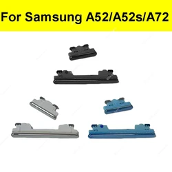 Side Power Volume Buttons For Samsung Galaxy A52 4G A525F A52 5G A526B A52s A72 A725F Power On Off Volume Up Down Buttons Keys