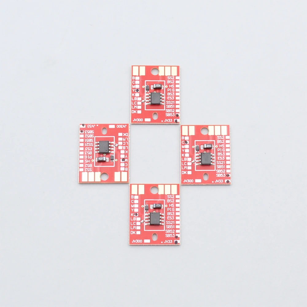 6 colors SB53 JV33 Permanent chip for Mimaki JV33 JV34 JV30 JV5 TS34 TS3 TS5 CJV30 printer SB 53 Auto Reset chip