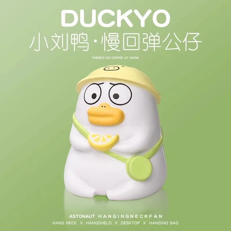 Little Liu Duck Decompression Toy Slow Rebound Doll Pinch Music Little Girl Ornament Cute Fun Healing System Pinch Music