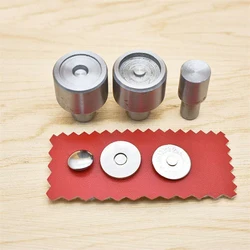 14mm-18mm magnet Buckle Wallet buttons Thin magnetic Button Bags Metal Snaps Magnetic Clasp installation moulds