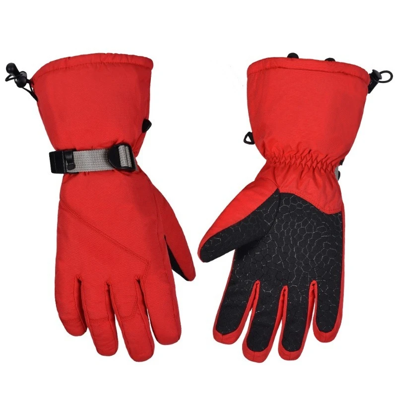 

Five-finger Ski Gloves, Outdoor Single and Double Board Skiing -30 ° Cold-resistant and Warm Touch-screen Ski Gloves