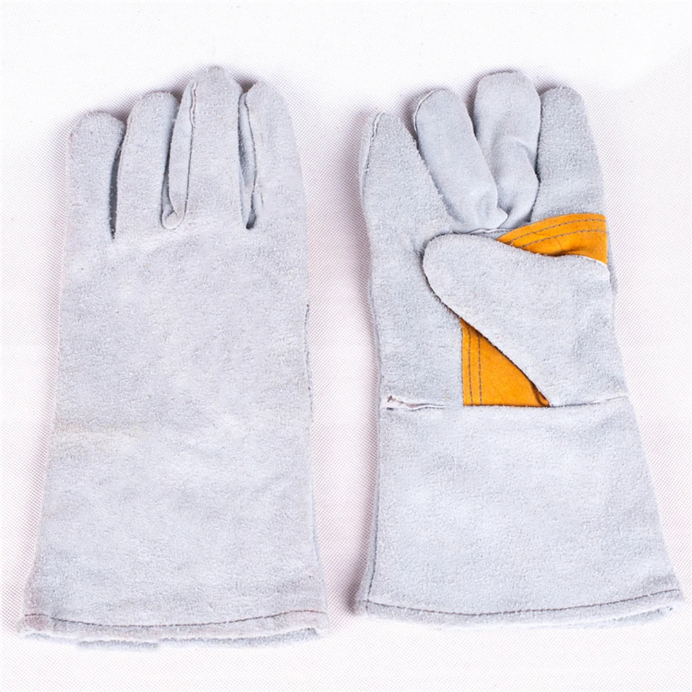

Welding Safety Protective Multipurpose Work Gloves for Construction Carpentry DIY Dust Fluid Resistant Durable Gloves