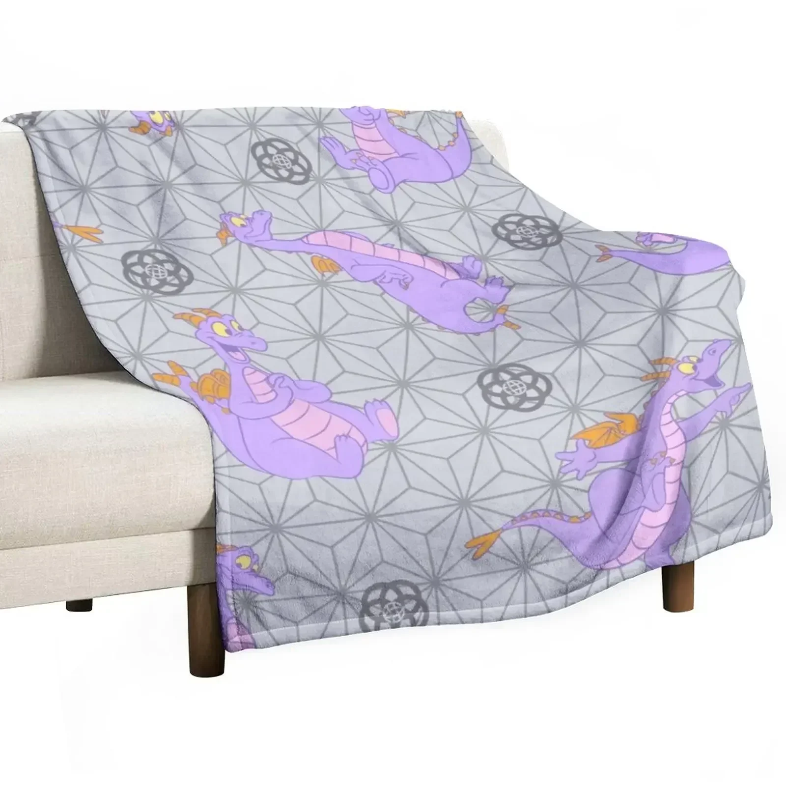 

Figment SSE pattern Throw Blanket blankets ands Camping Blankets