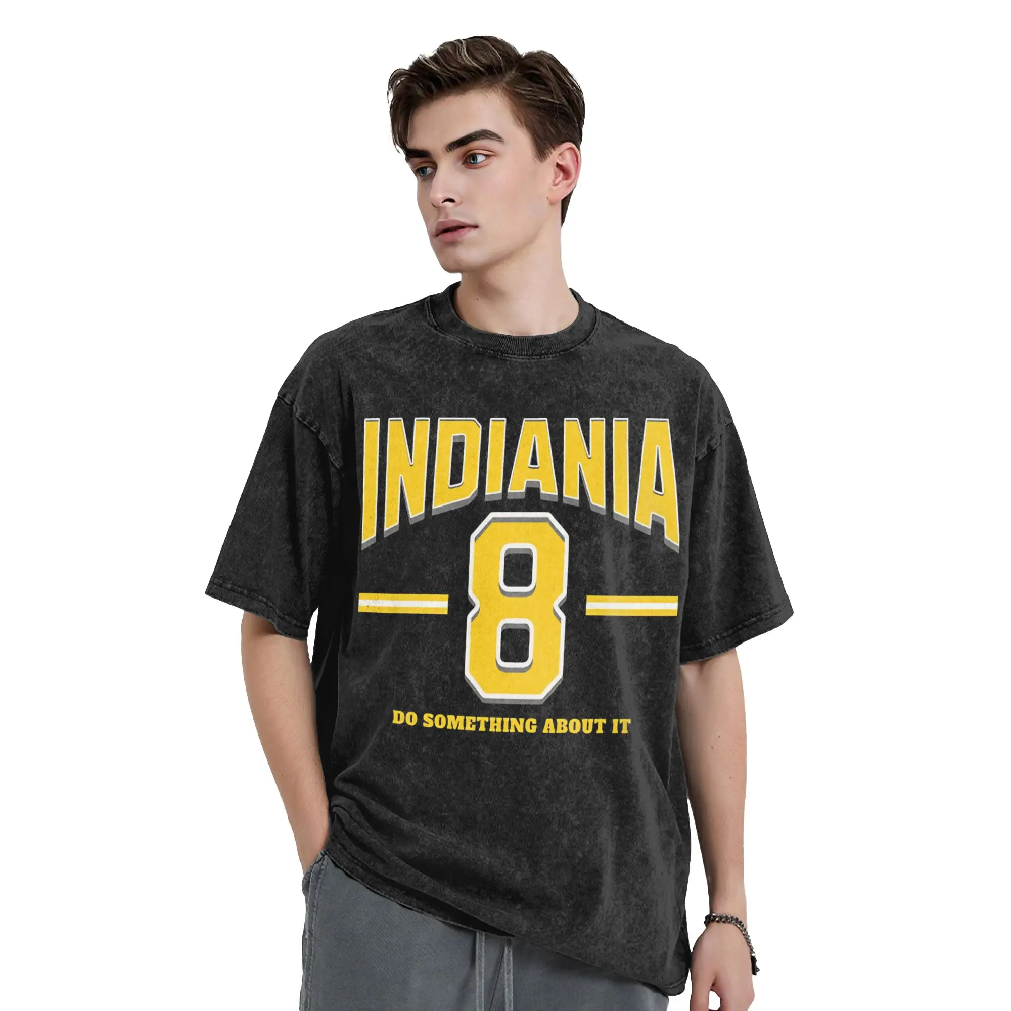 Sophie Cunningham Basketball T Shirt Hip Hop Washed High Street T-Shirts Number 8 Men Women Tops Streetwear Graphic Tees