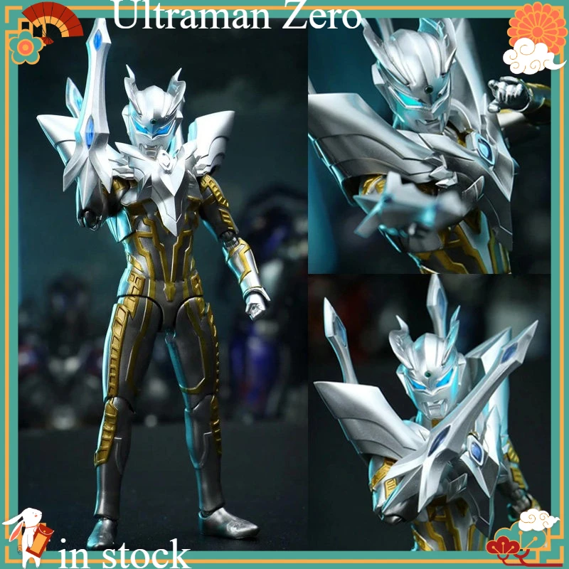 bandai-shf-official-ultraman-zero-premium-posable-action-figure-adult-highly-detailed-articulated-special-collectible-model-gift