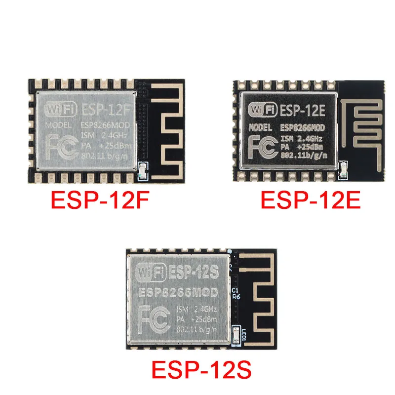5PCS-1Pc ESP8266 serial port to WIFI remote wireless control wifi module ESP-12E ESP-12F ESP-12S with 2.4G Antenna