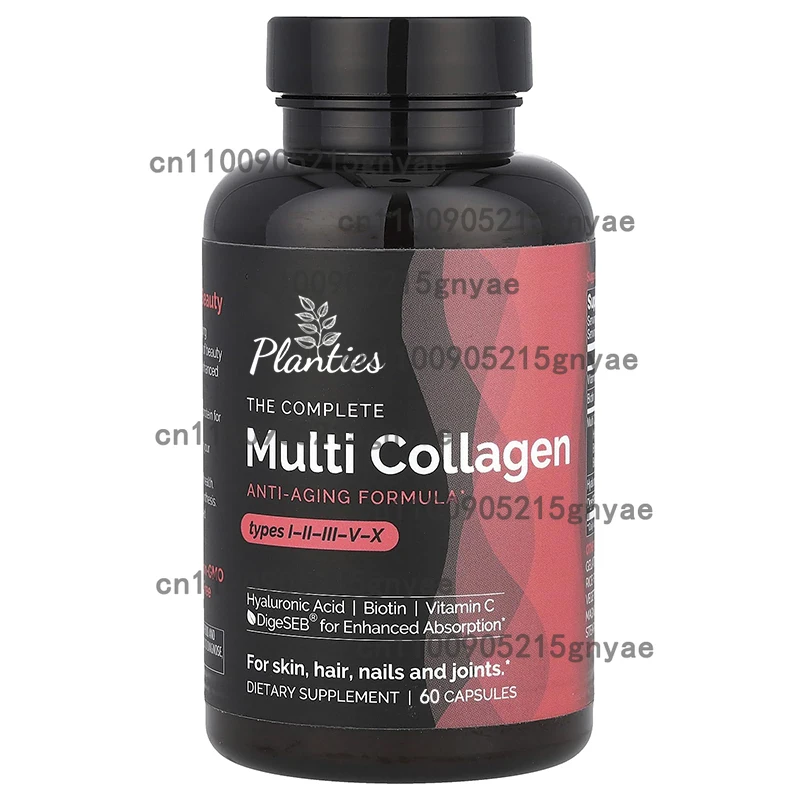 

Multi Collagen Pills, 60 капсул, содержащие биотином, гиалуроновой кислотой и витамин С. | | Волосы, кожи, ногти и поддержка суставов
