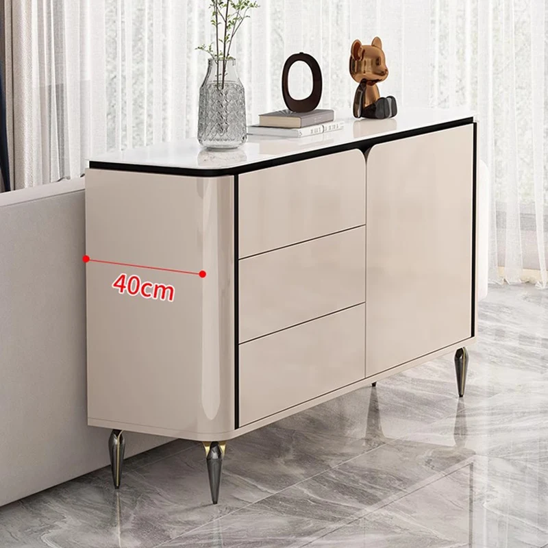 

Трендовые шкафы для гостиной в кремовом стиле, роскошный дизайн, скандинавский витринный шкаф с ящиками, качественная мебель для дома