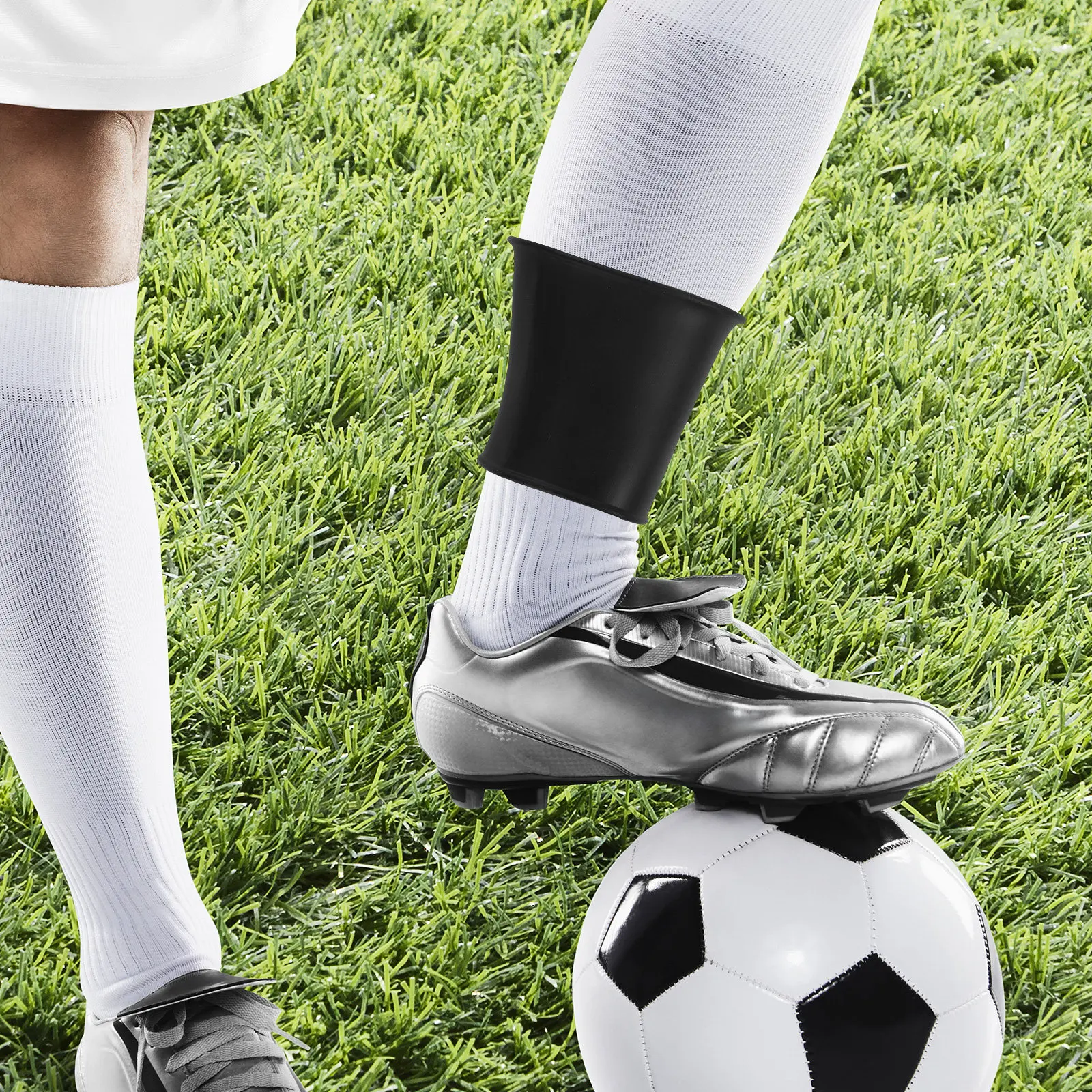 1Pair Silicone Soccer Shin Gua - đánh giá và giá Sock Organizer Tray