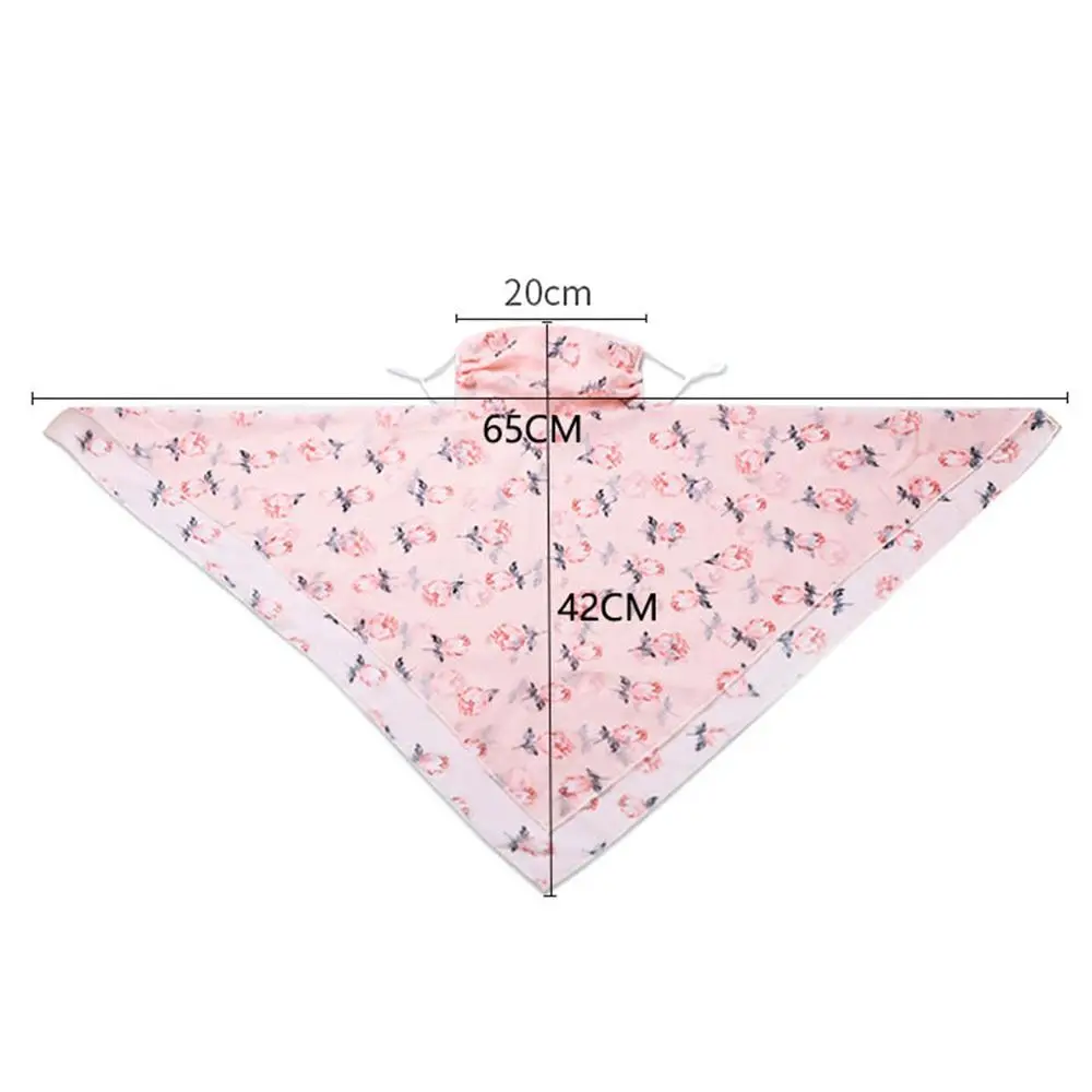 Fashion UV Protection Bike Mask Windproof Dustproof Breathable Motorcycle Scarf Chiffon Full Face Mask Hiking Cycling