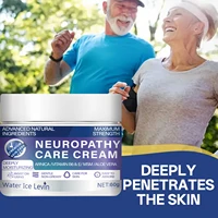 Water Ice Levin Crème de neuropathie à résistance maximale – avec ingrédients naturels (Arnica, Msm, Aloe) pour une hydratation intensive de 72 heures 1