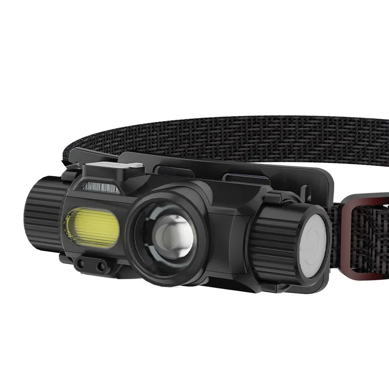 New Multifunctional Sensor Headlight, Outdoor High-brightness Lighting, Waterproof Work Light, Long-lasting Night Fishing Light